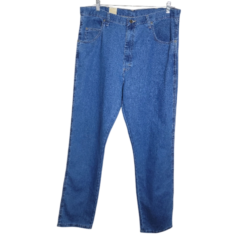 Wrangler rugged wear men relaxed fit blue jeans size 40x36